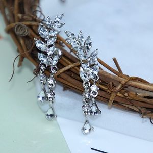 Silver Leaf Earrings